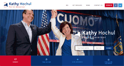 Desktop Screenshot of kathyhochul.com